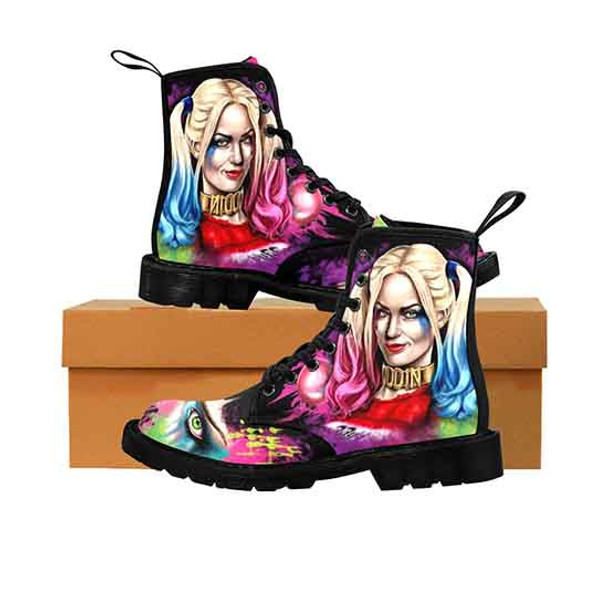 Suicide Squad Harley Quinn MENS Undead Inc Boots