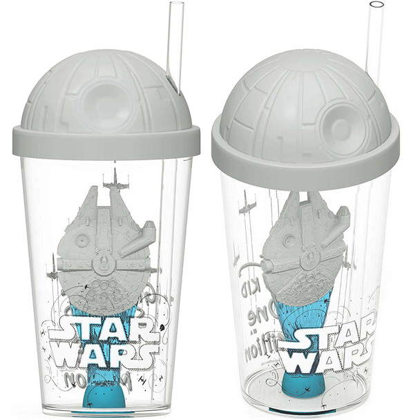 Star Wars Millennium Falcon Tumbler With Straw