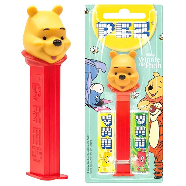 Winnie The Pooh PEZ Dispenser & Candy