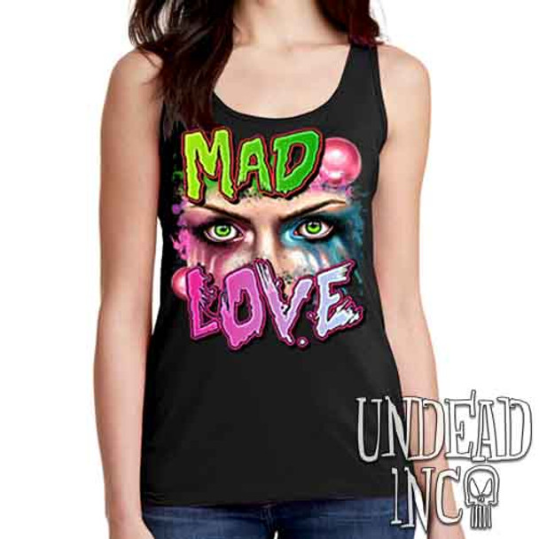 Harley Quinn Mad Love - Ladies Singlet Tank