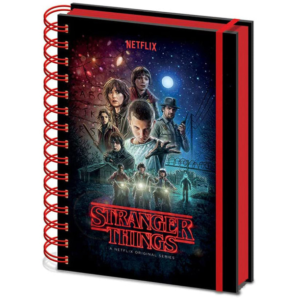 Stranger Things A5 Notebook