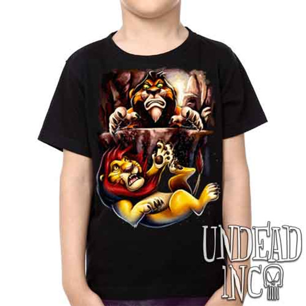 Scar & Mufasa The Gorge - Kids Unisex Girls and Boys T shirt