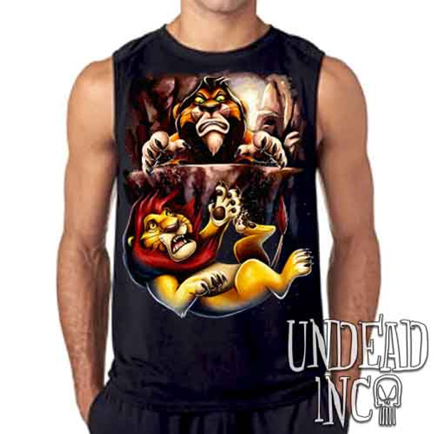 Scar & Mufasa The Gorge -  Mens Sleeveless Shirt