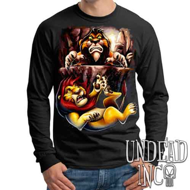 Scar & Mufasa The Gorge - Mens Long Sleeve Tee