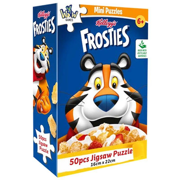 Frosties Cereal Box 50pc Mini Puzzle