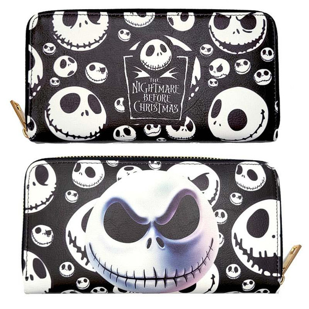 Nightmare Before Christmas Jack Skellington Long Line Wallet Purse 1