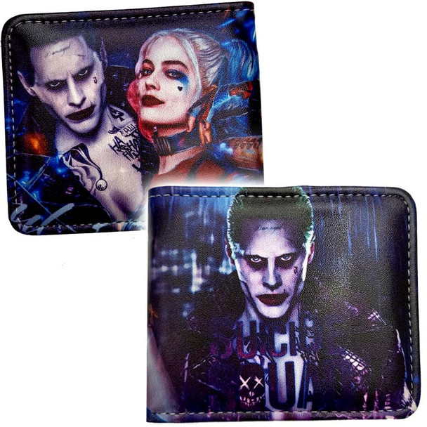 Suicide Squad Harley Quinn & The Joker Bi-Fold Wallet