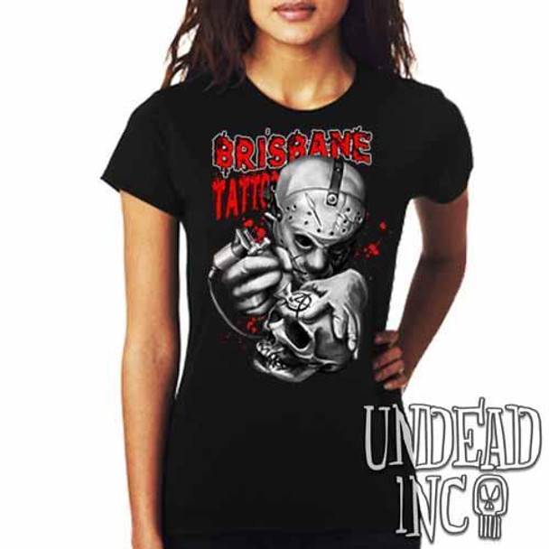 Jason Voorhees Brisbane Tattoo - Ladies T Shirt