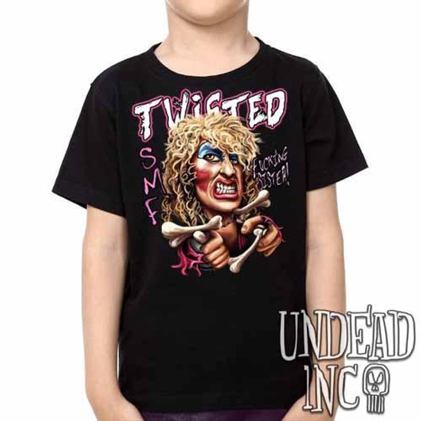 Twisted Sister Dee Snider -  Kids Unisex Girls and Boys T shirt Clothing