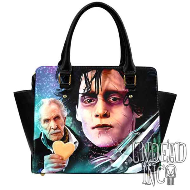 Edward Scissorhands Premium Undead Inc PU Leather Shoulder / Hand Bag