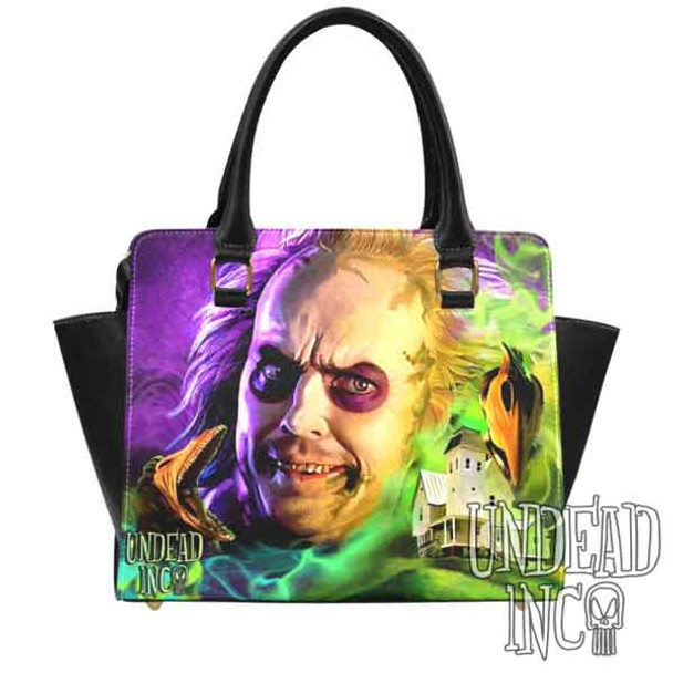 Beetlejuice House Premium Undead Inc PU Leather Shoulder / Hand Bag