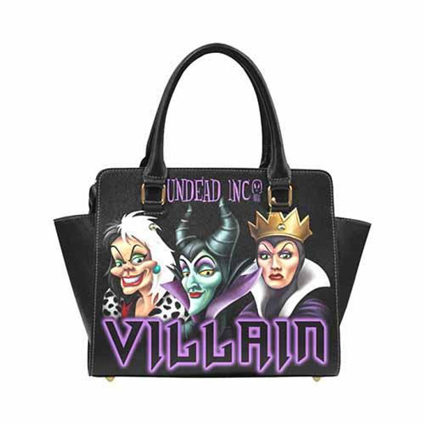 Undead Inc - Villains Maleficent Cruella Evil Queen Premium PU Leather Shoulder / Hand Bag