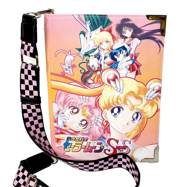 Sailor Moon Book Crossbody Bag