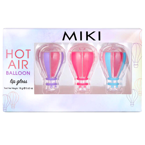 Hot Air Balloon Lip Gloss 3-Pack