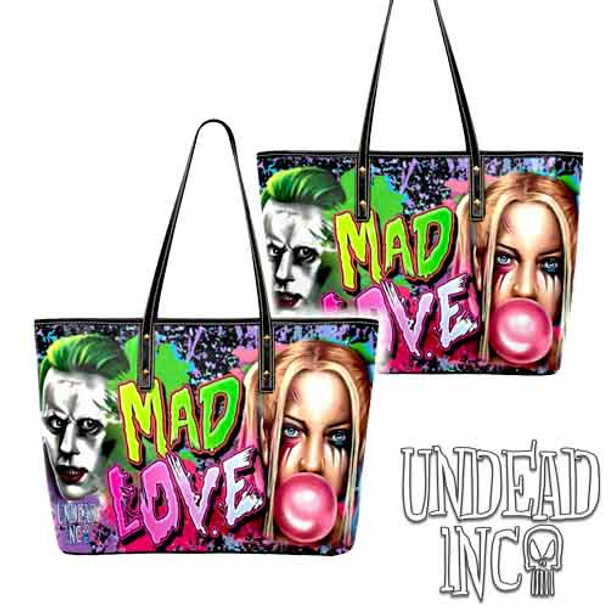 Suicide Squad Mad Love Large Pu Leather Handbag / Shoulder Bag
