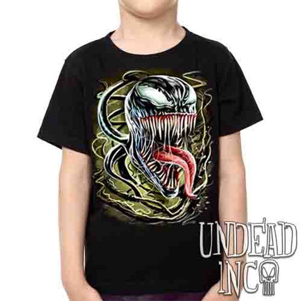 Venom Symbiote -  Kids Unisex Girls and Boys T shirt