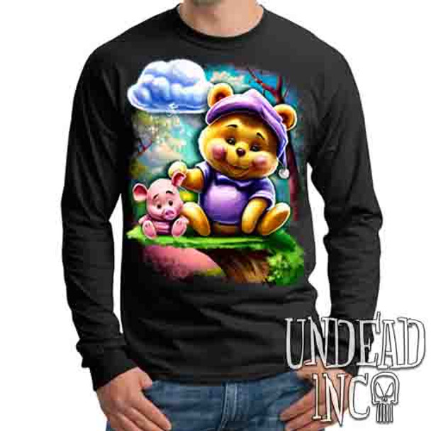 Pooh Dreaming Of Sunny Days - Mens Long Sleeve Tee