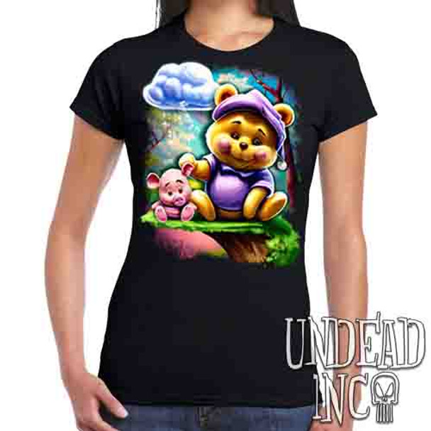 Pooh Dreaming Of Sunny Days - Ladies T Shirt