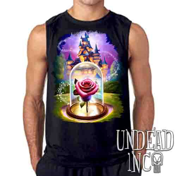 Enchanted Rose - Mens Sleeveless Shirt