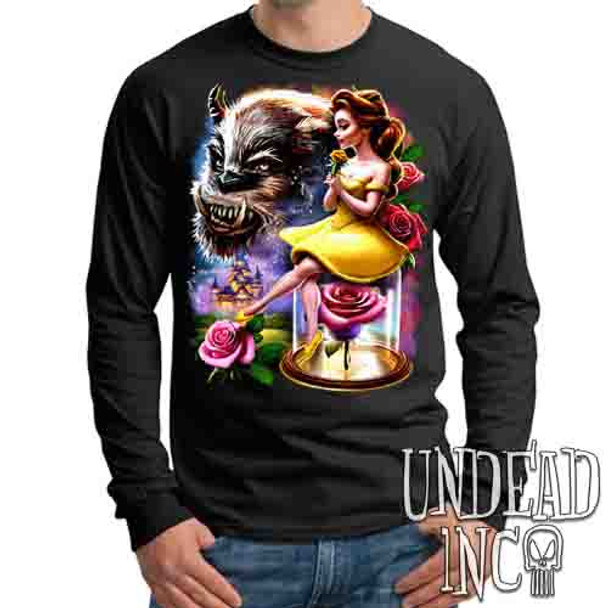 Beauty & The Beast Fairy Tale Magic - Mens Long Sleeve Tee