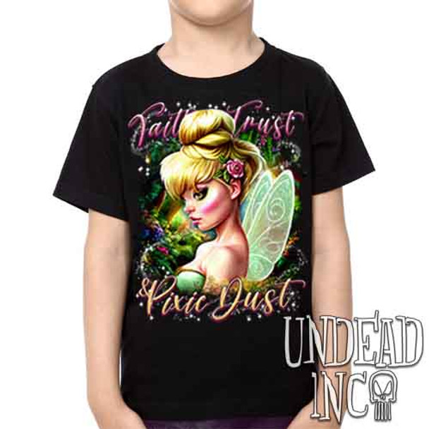 Tinkerbell Pixie Dust -  Kids Unisex Girls and Boys T shirt