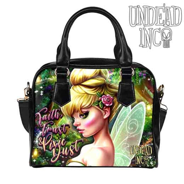 Tinkerbell Pixie Dust Undead Inc Shoulder / Hand Bag