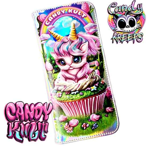 Flossie The Kitticorn Candy Kreeps Candy Kult Long Line Wallet