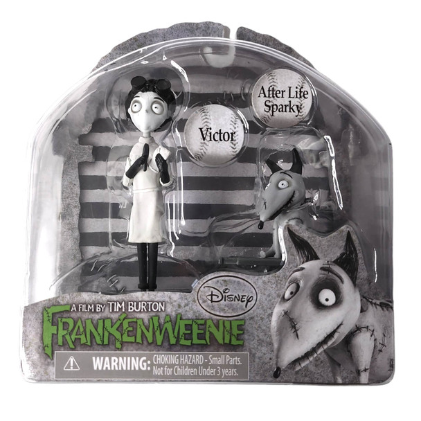 Frankenweenie After-Life Sparky and Victor in Lab Coat Figure 2 Pack