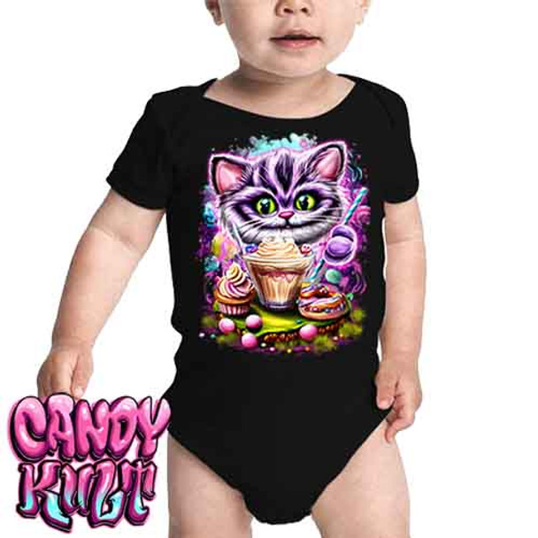 Cheshire Cat Tea Party - Infant Onesie Romper