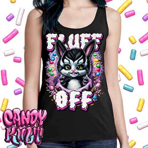 Fluff Off Candy Kreeps - Ladies Singlet Tank