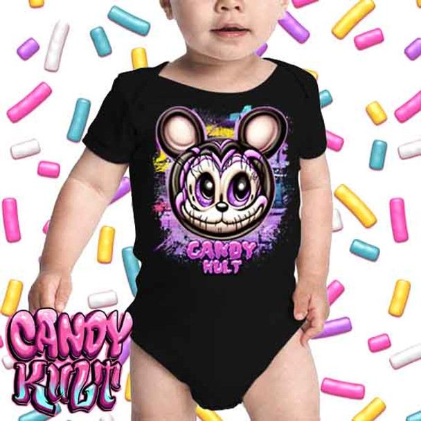 Graffiti Mouse Candy Toons - Infant Onesie Romper