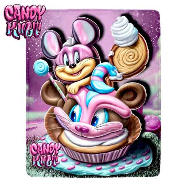 Cupcake Fundayz Candy Toons Micro Fleece Blanket