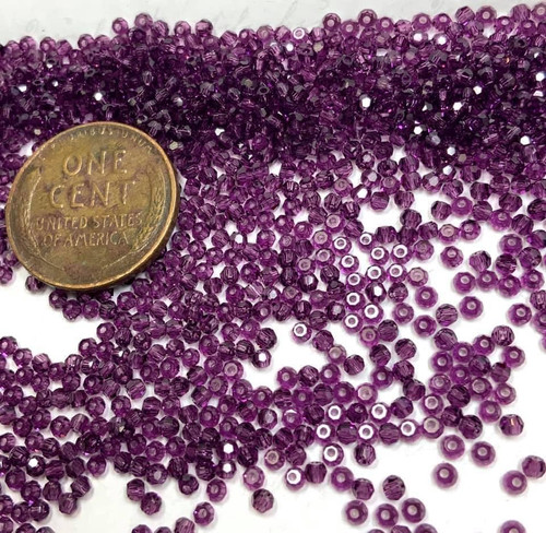 5000 2mm Amethyst Round (x48)