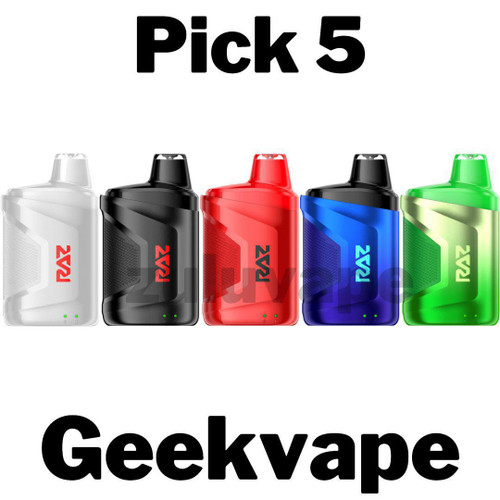 GeekVape Raz CA 6000 Disposable Mix and Match 5 Pack