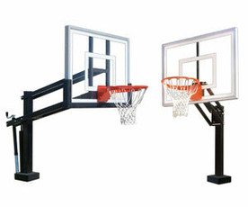 Poolside Basketball Goals