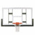 Contender™ Upgrade Package Steel-Glass Gymnasium Basketball Backboard