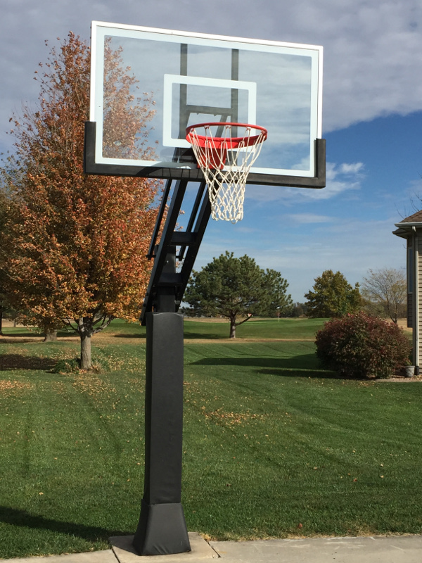  Force™ In Ground Adjustable Basketball Goal 