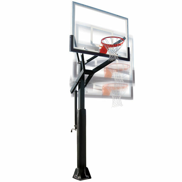 PowerHouse™ 5 In Ground Adjustable Basketball Goal