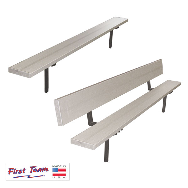 Fixed Outdoor Player Benches