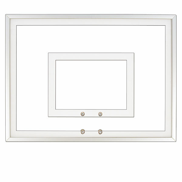 Outdoor Playground Tempered Glass 36 x 54 in. Basketball Backboard