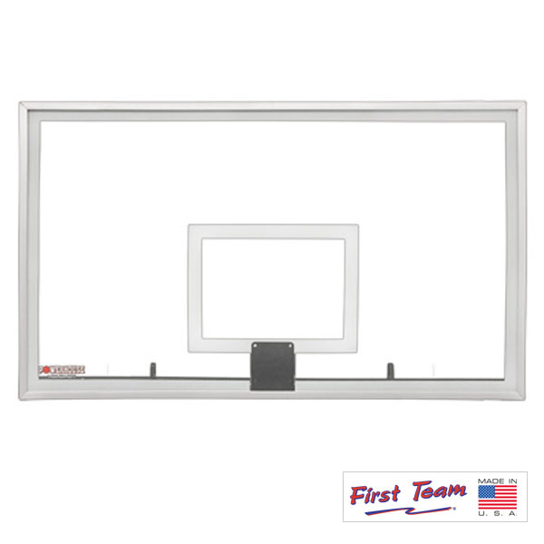 First Team™ Tempered Glass 42 x 72 in. Basketball Backboard PH4272