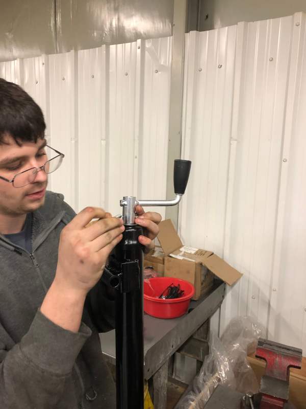 First Team™ Heavy Duty Crank For Use With First Team Titan and WallMonster Basketball Goals FT1600-CRK 