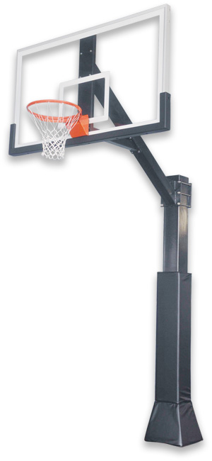 HIL885-XXL Ironclad™ Highlight Hoops Series Fixed Height Basketball Goal Hoops