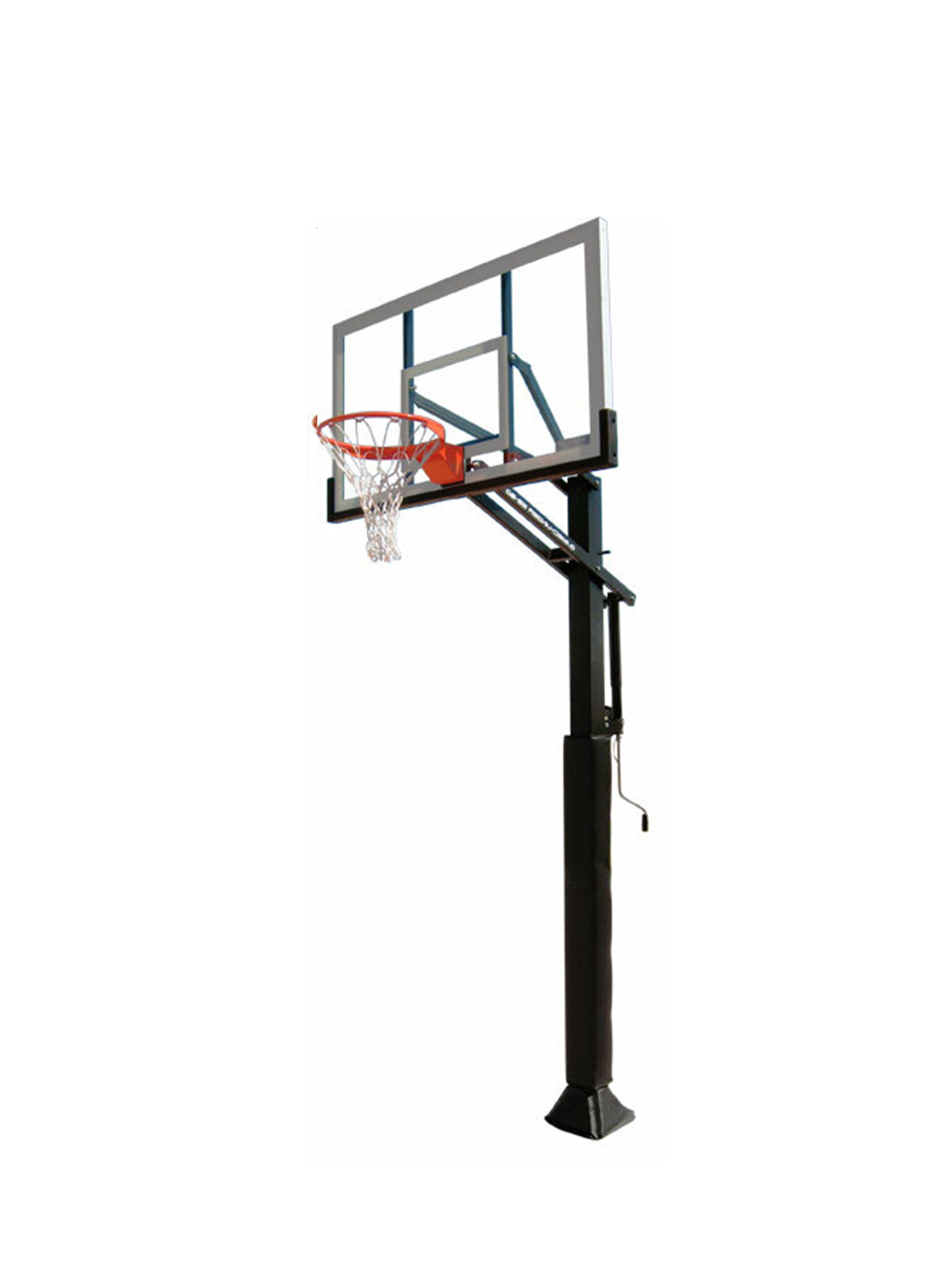 Ironclad™ Gamechanger Series Adjustable Basketball Goal (GC55-LG) 
5" x 5" post & 36" x 60" Glass Backboard Ironclad™ Gamechanger Series Adjustable Basketball Goal (GC55-LG) 
5" x 5" post & 36" x 60" Glass Backboard