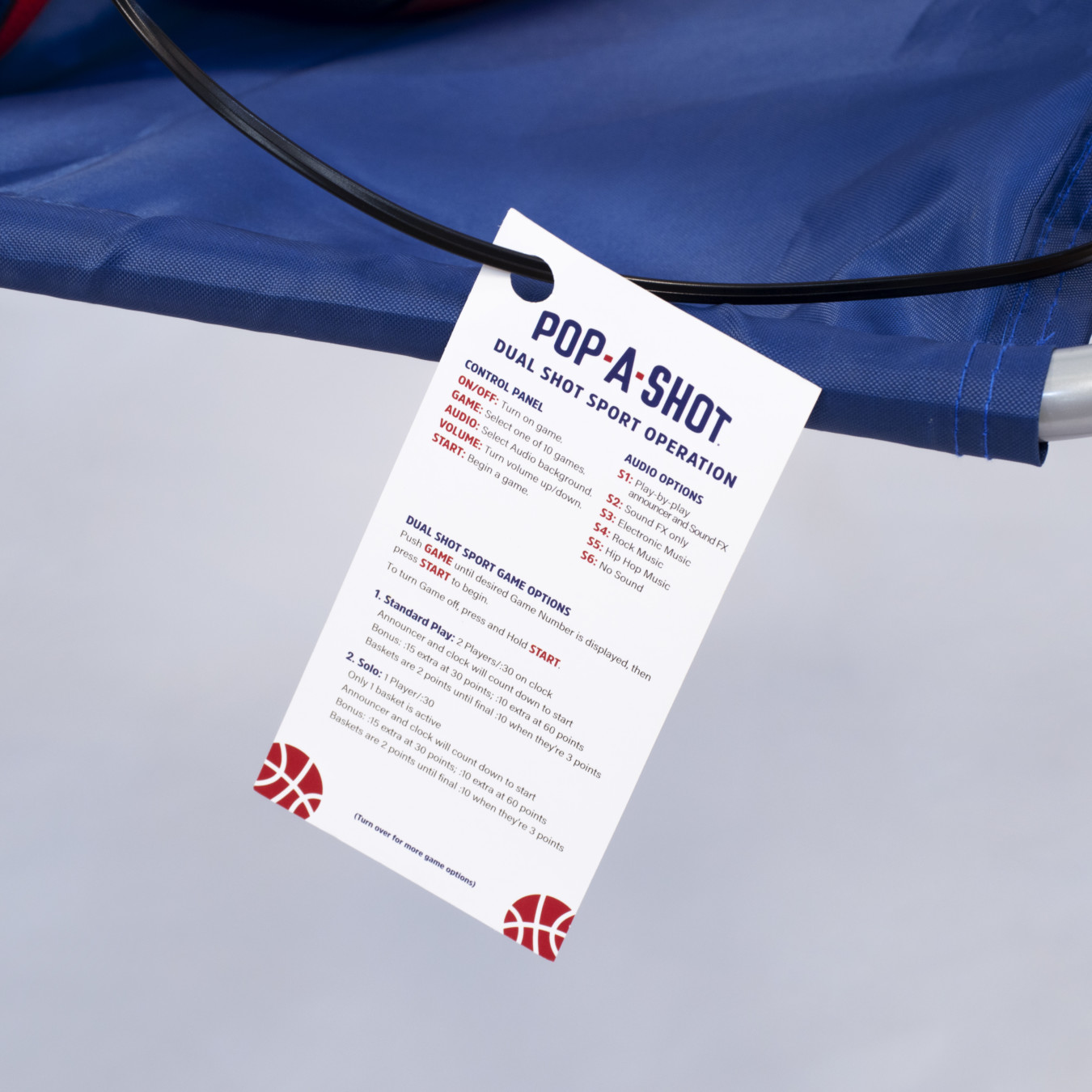 Pop-A-Shot® Dual Shot Sport Arcade Basketball Game