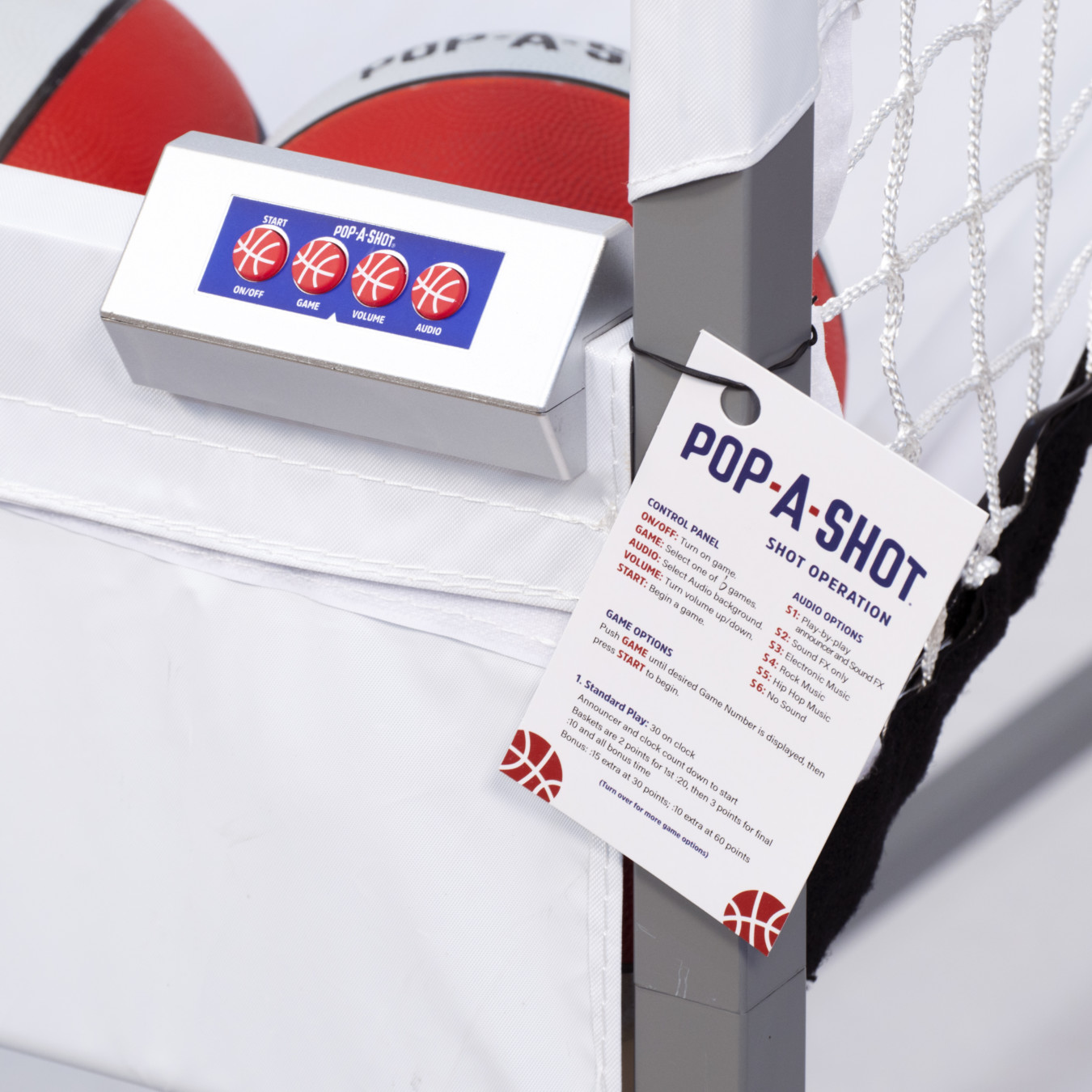 Pop-A-Shot® Pro Single Shot Arcade Basketball Game