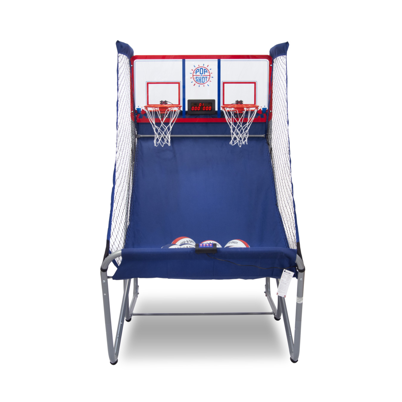POP-A-SHOT® Home Series Indoor/Outdoor Dual Shot Basketball Arcade Game