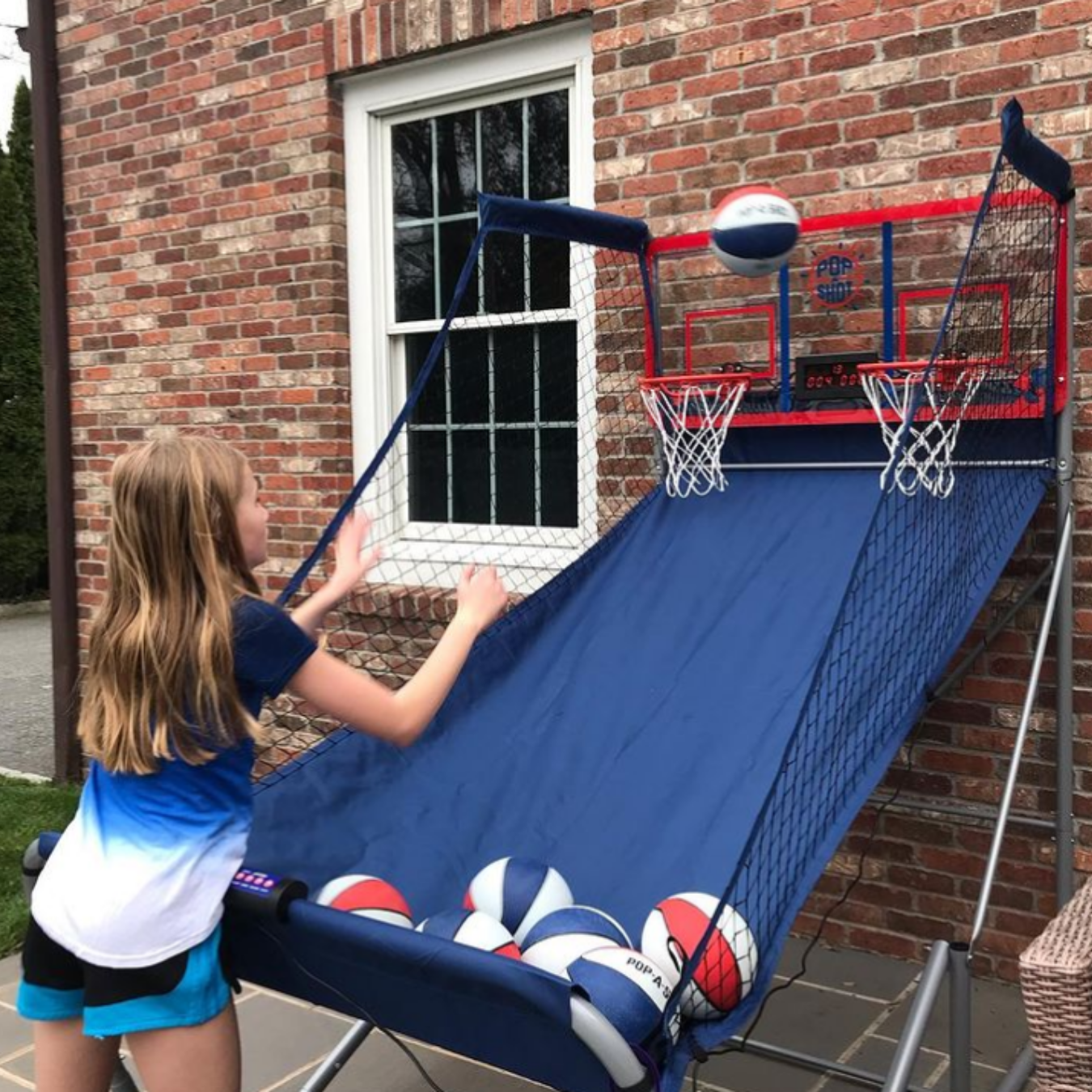 POP-A-SHOT® Home Series - Indoor/Outdoor Dual Shot Basketball