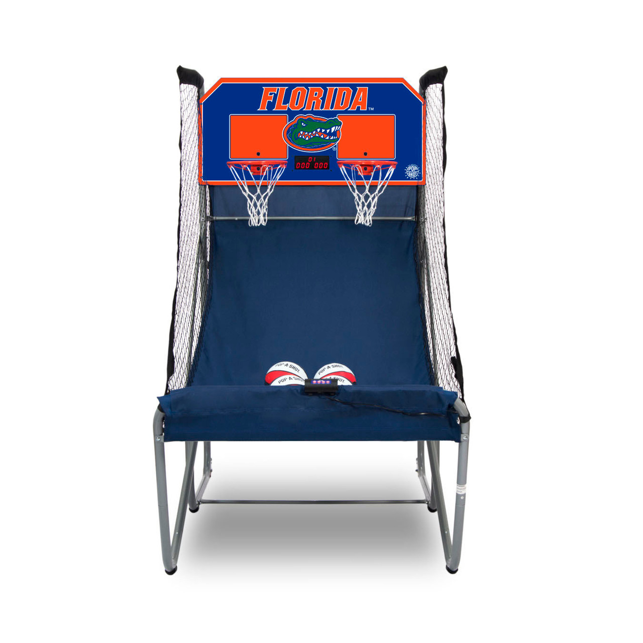 Florida Gators
Pop-A-Shot Home Dual Shot
NCAA Collegiate Licensed Basketball Arcade Game Florida Gators
Pop-A-Shot Home Dual Shot
NCAA Collegiate Licensed Basketball Arcade Game
