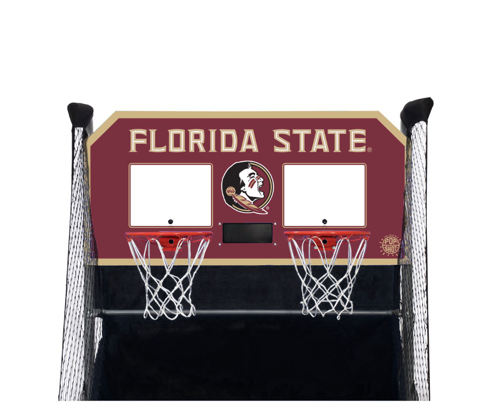Florida State Seminoles
Pop-A-Shot Home Dual Shot
NCAA Collegiate Licensed Basketball Arcade Game Florida State Seminoles
Pop-A-Shot Home Dual Shot
NCAA Collegiate Licensed Basketball Arcade Game